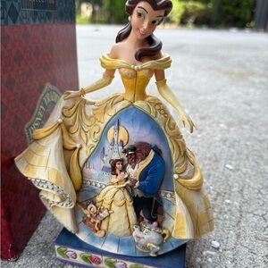 Disney Jim Shore Traditions Belle and Beast Figurine